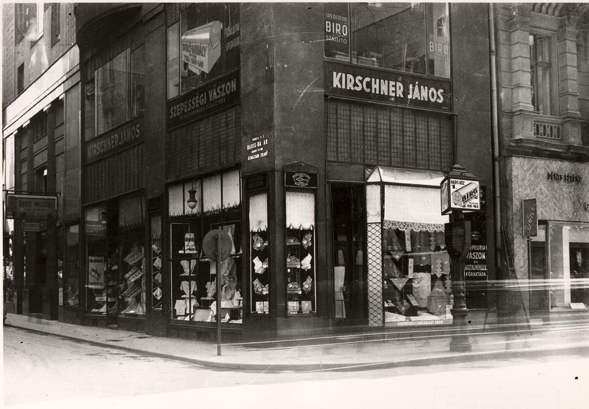 Kirschner János üzlet (Magyar Kereskedelmi és Vendéglátóipari Múzeum CC BY-NC-ND)