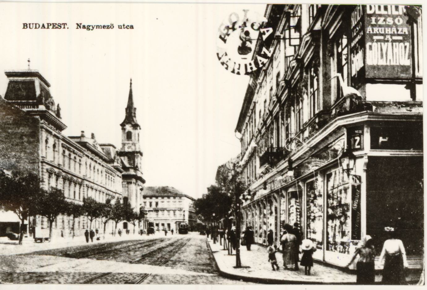Üzletkép Nagymező utcában (Magyar Kereskedelmi és Vendéglátóipari Múzeum CC BY-NC-ND)