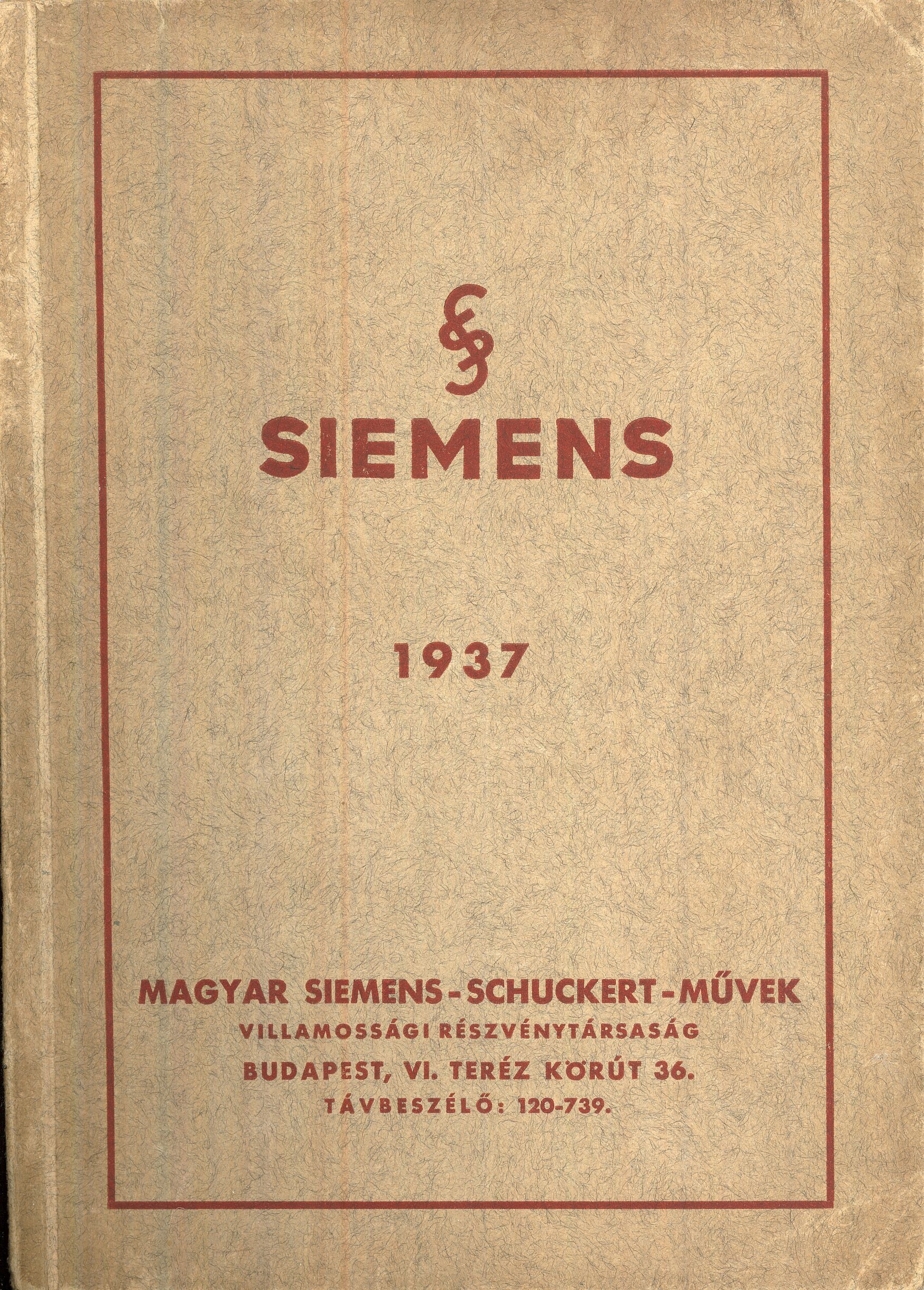 SIEMENS árjegyzék (Magyar Kereskedelmi és Vendéglátóipari Múzeum CC BY-NC-SA)