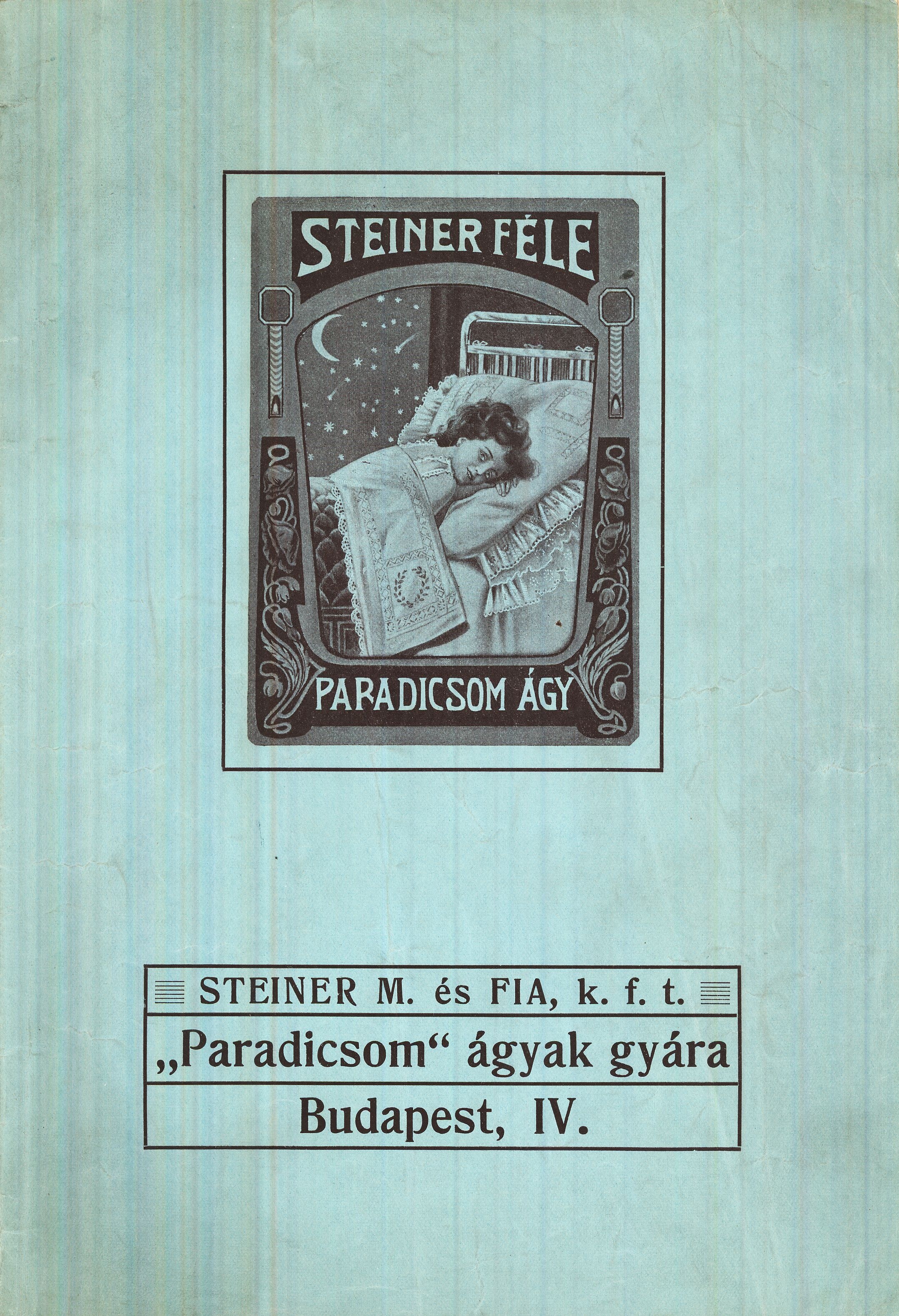Paradicsom ágyak árjegyzéke (Magyar Kereskedelmi és Vendéglátóipari Múzeum CC BY-NC-SA)