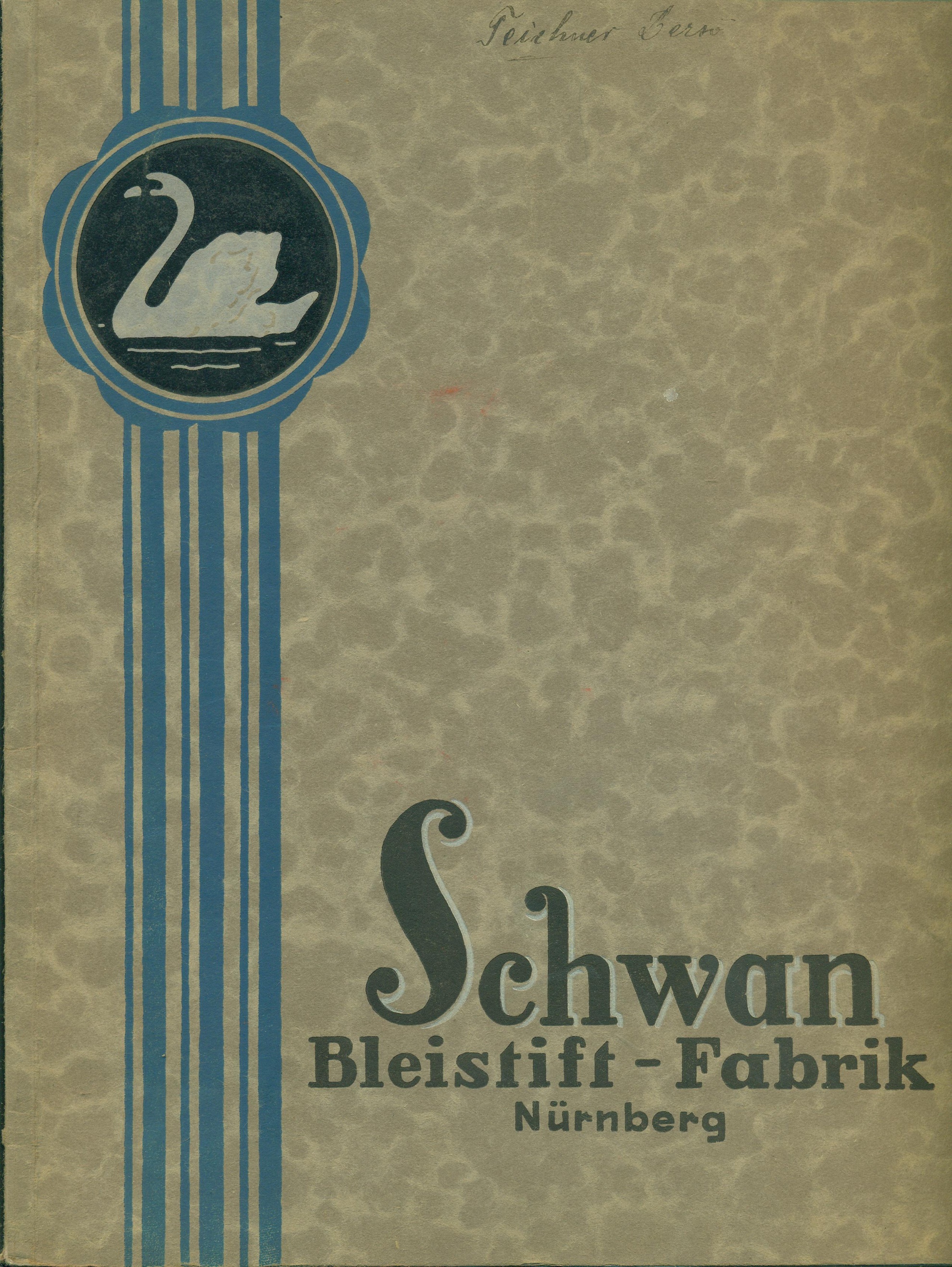 Schwan-Bleitstift-Fabrik katalógus (Magyar Kereskedelmi és Vendéglátóipari Múzeum CC BY-NC-SA)