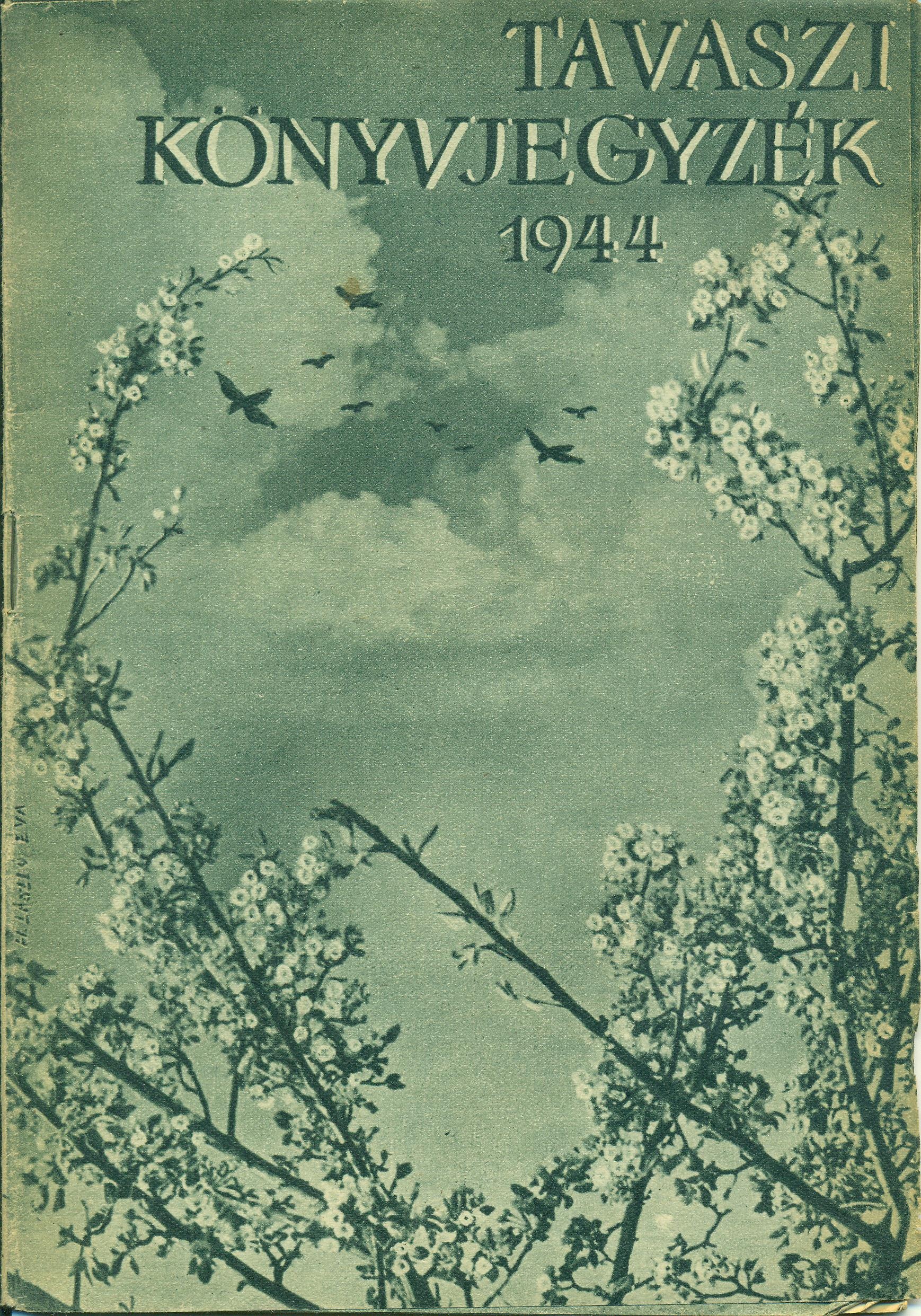 Tavaszi könyvjegyzék 1945 (Magyar Kereskedelmi és Vendéglátóipari Múzeum CC BY-NC-SA)