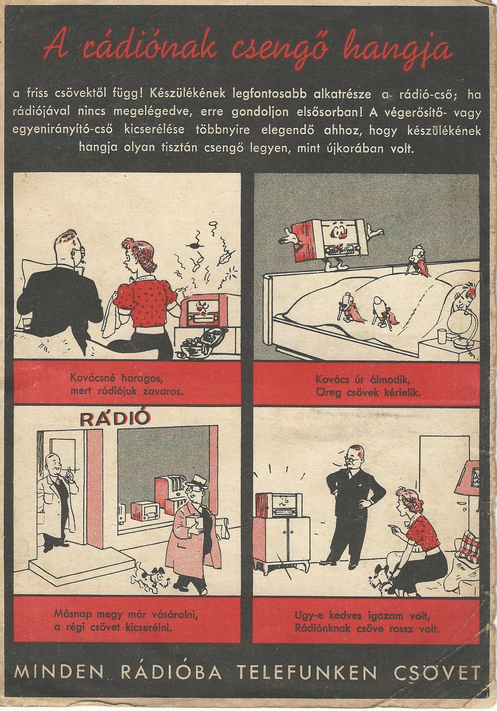 Telefunken rádió-csövek (Magyar Kereskedelmi és Vendéglátóipari Múzeum CC BY-NC-SA)