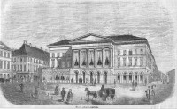 Pesti Gabonacsarnok Budapest 1854.