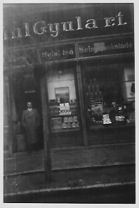 Meinl üzlet Keszthely 1946.