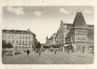 Vásárcsarnok a Vámházkörúton Budapest 1921.