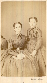 Diesner őrnagy leányai XIX. század vége