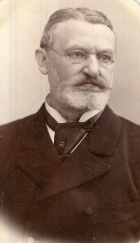 Szandtner Károly portréja 1900 körül