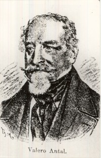 Valero J. Antal a Budapesti Kereskedelmi és iparkamara elnökének portréja 1850 és 1853 között