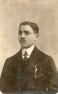 Kator József portréja, Győr 1912.