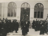 Oblesser Nándor József hentes temetése Budapest 1936.