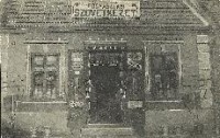 Szencz és vidéke Fogyasztási Szövetkezet boltja 1915.
