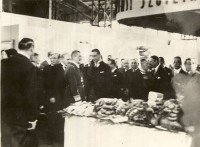 Köztisztviselők szövetkezet kiállítási stand 1934.