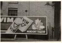 VIM reklám tábla 1948.