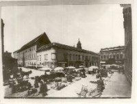 Régi Városház tér Budapest 1890.