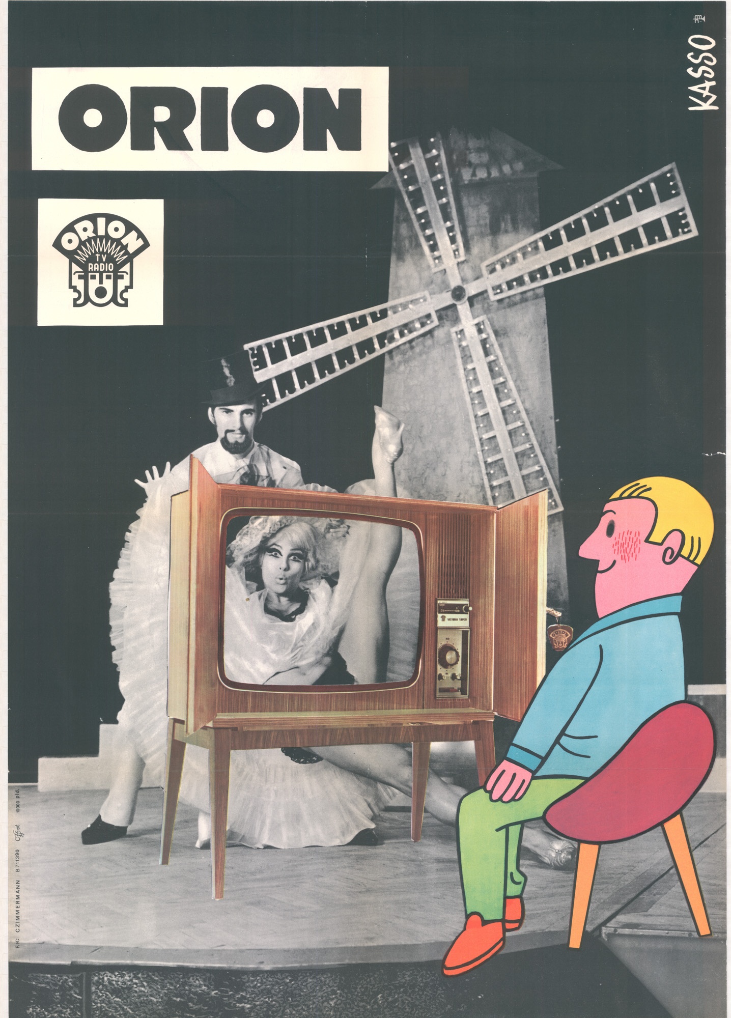 Orion TV hírdetés (Magyar Kereskedelmi és Vendéglátóipari Múzeum CC BY-NC-SA)