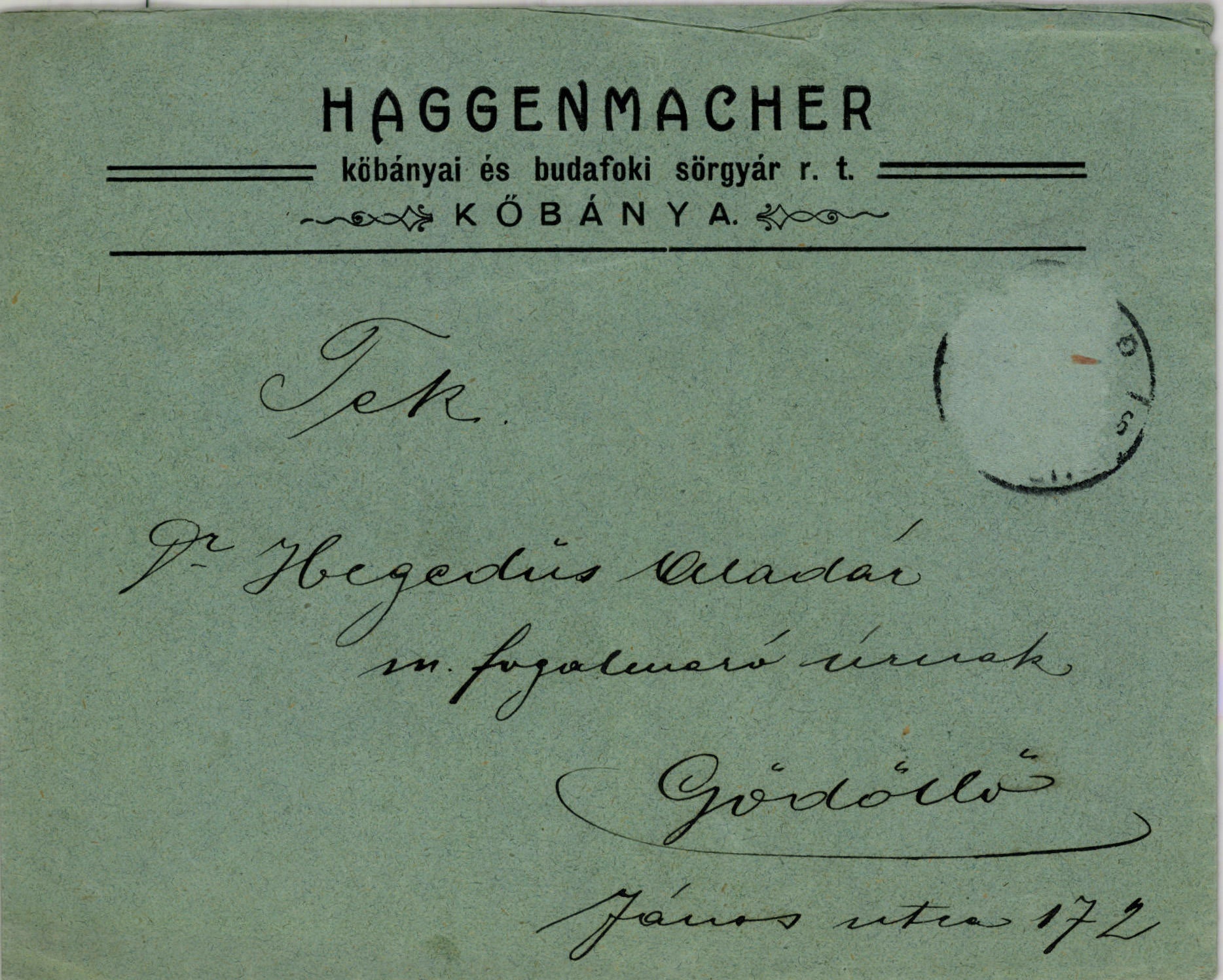 Haggenmacher Kőbányai és Budafoki Sörgyárak Részvénytársaság (Magyar Kereskedelmi és Vendéglátóipari Múzeum CC BY-NC-SA)