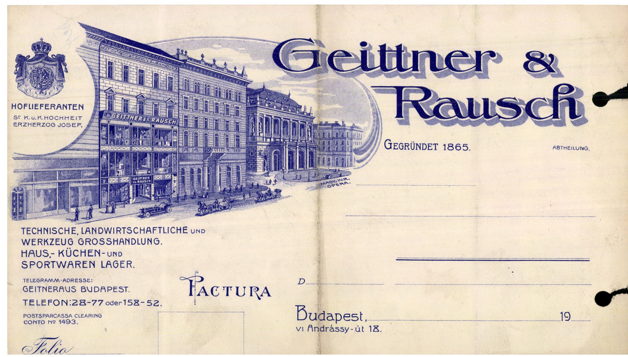 Geittner & Rausch (Magyar Kereskedelmi és Vendéglátóipari Múzeum CC BY-NC-SA)