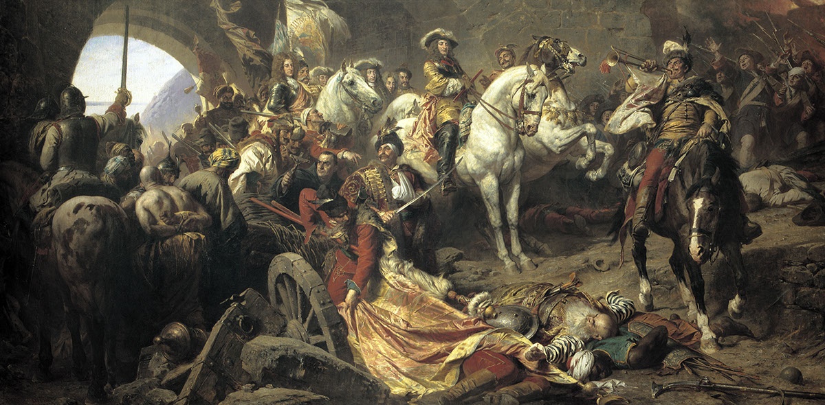 Budavár visszavétele 1686-ban (Magyar Nemzeti Galéria CC BY-NC-SA)