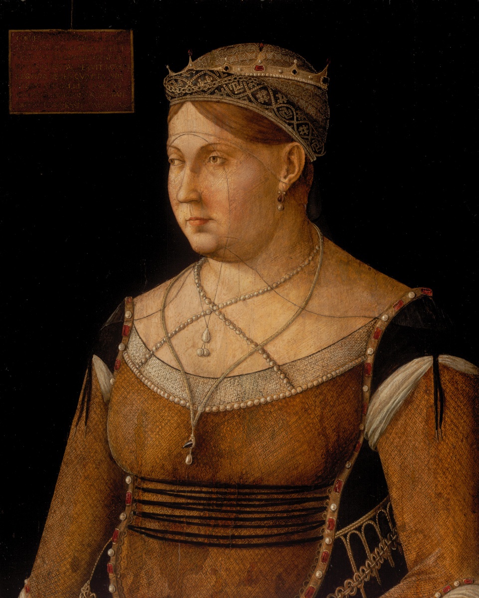 Cornaro Katalin ciprusi királyné képmása (Szépművészeti Múzeum CC BY-NC-SA)