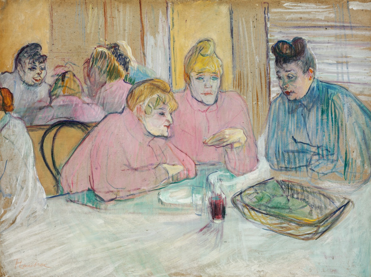 Ezek a hölgyek az ebédlőben (Szépművészeti Múzeum CC BY-NC-SA)