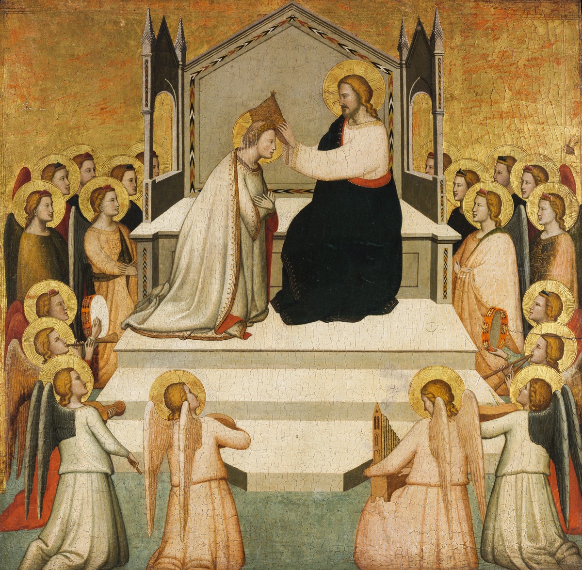 Mária megkoronázása (Szépművészeti Múzeum CC BY-NC-SA)