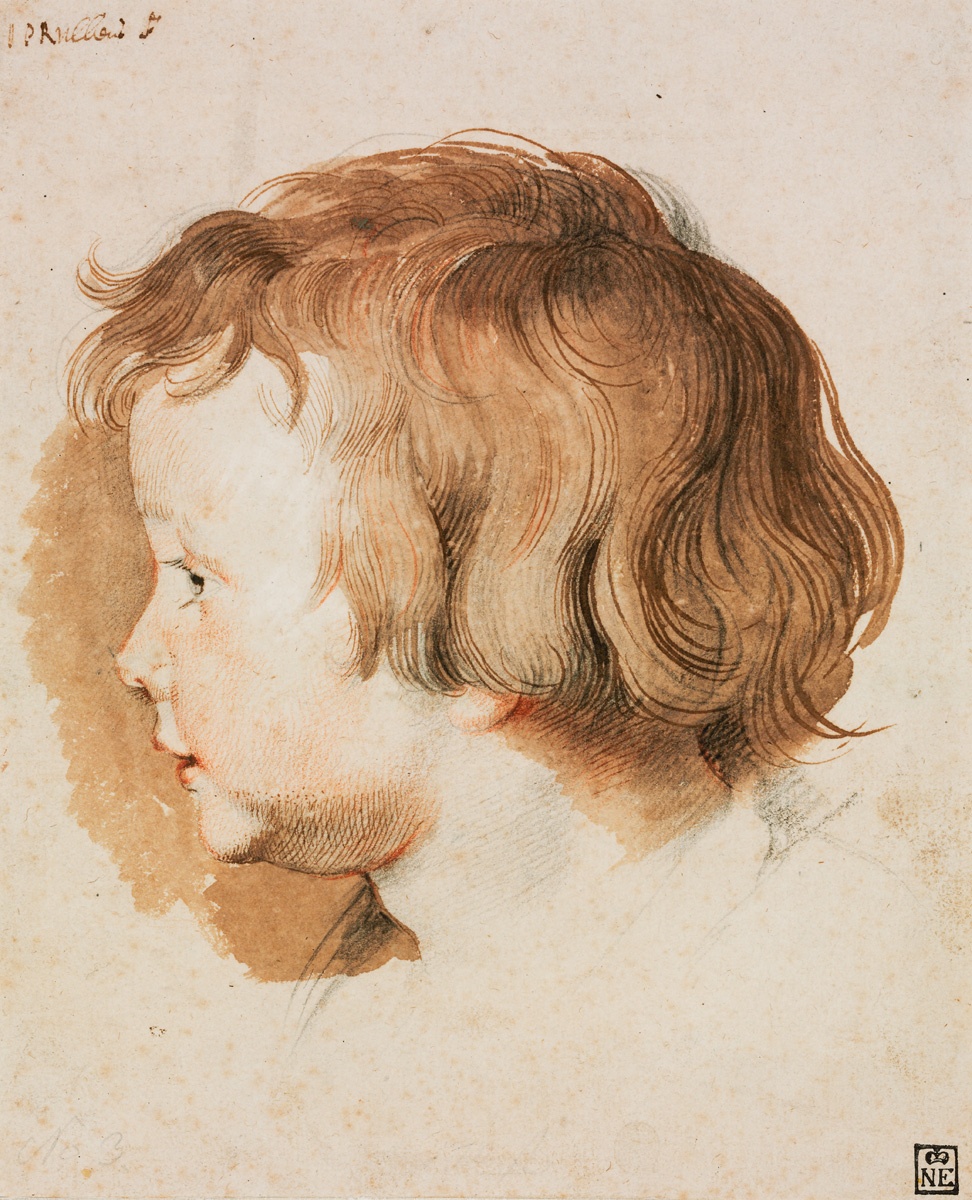 A művész fia, Aelbert Rubens (1614-1657) portréja (Szépművészeti Múzeum CC BY-NC-SA)