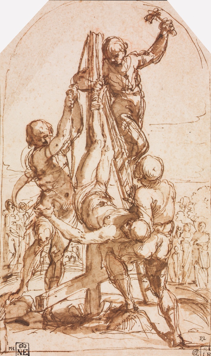Szent Péter keresztre feszítése (Szépművészeti Múzeum CC BY-NC-SA)