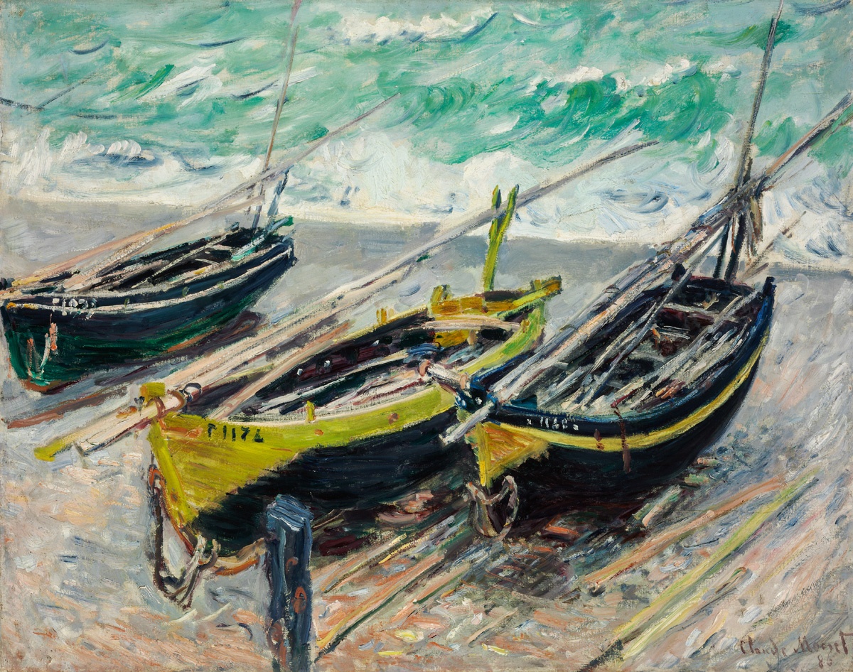 Három halászhajó (Szépművészeti Múzeum CC BY-NC-SA)