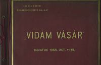 Fényképalbum - Vidám vásár, Budafok 1958.