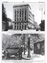 Adria Biztosító Társulat budapesti székháza Budapest 1927.