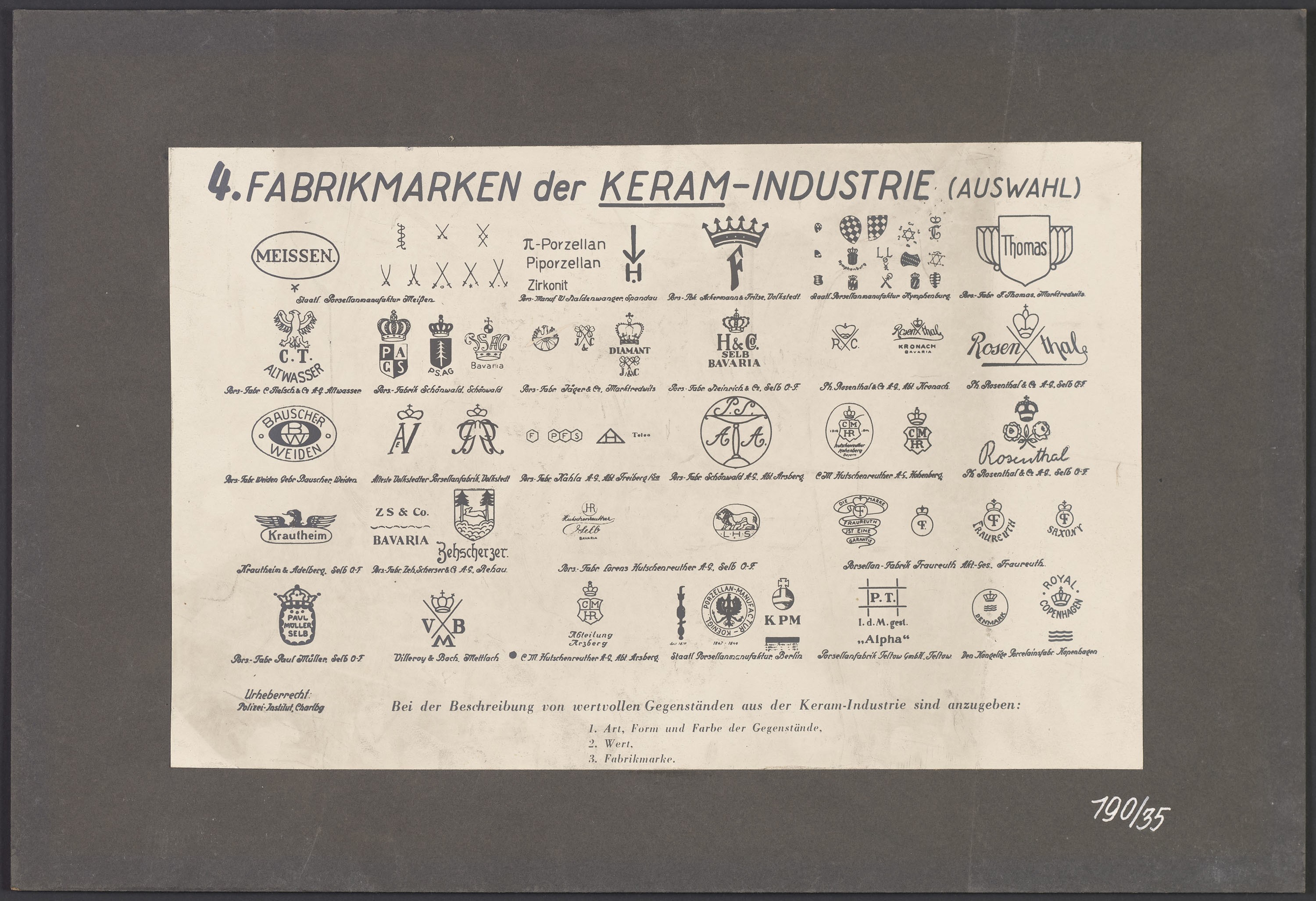 Lehrtafel