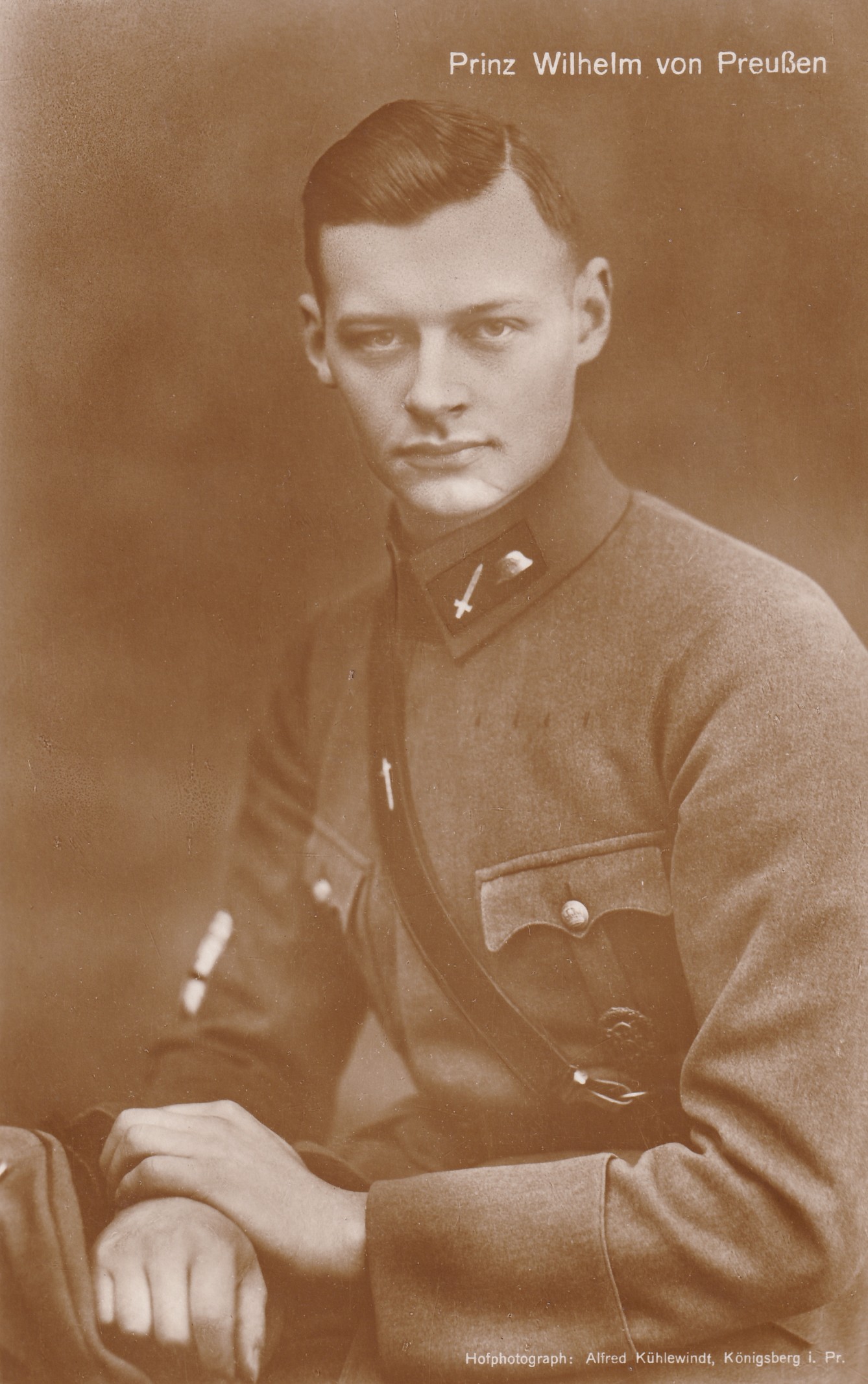 Bildpostkarte mit Kinderporträt des Prinzen Wilhelm von Preußen (1906-1940),  1933 :: Schloß Wernigerode GmbH :: museum-digital