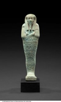 Uschebti des Psammetich (Shabti of Psametik son of Merit-Neith)