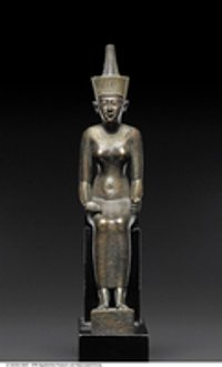 Statuette der thronenden Göttin Neith (Statuette of seted Goddess Neith)