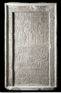 Grabstele des Rij (Tomb stela of Ry)