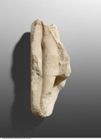 Fragment einer Statuette Ramses' IX.