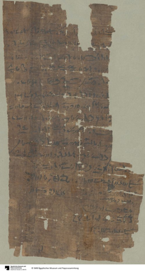 Demotischer Papyrus, Pachtvertrag