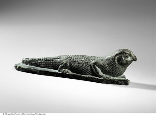 Statuette eines Krokodils mit Falkenkopf (Statuette of a Falcon-Headed Crocodile)
